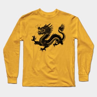 Traditional Dragon Long Sleeve T-Shirt